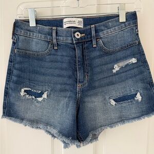 Abercrombie Kids High-Rise Relaxed Shorts